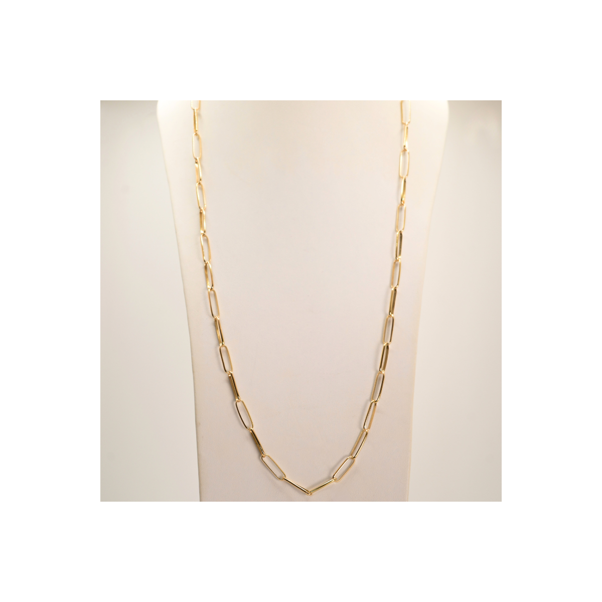 Cadena d’eslavons d’or de 18k