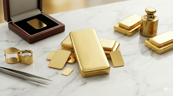 Compra de lingotes de oro en Vilafranca del Penedés